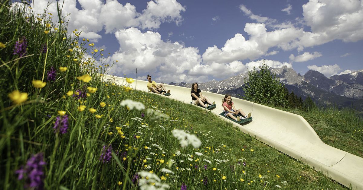 Sommerrodelbahn Am Biberg In Saalfelden